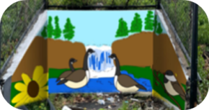 geese painting
