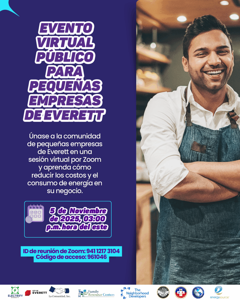 Espanhol – Small Business Event EE