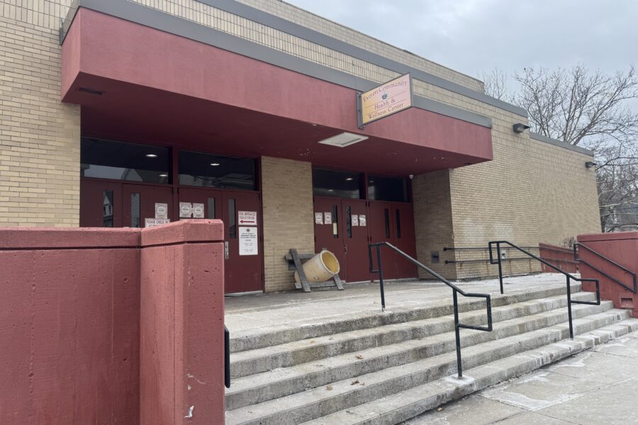 Door to the Everett Wellness center