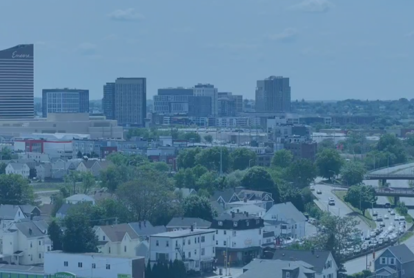 City drone shot 2
