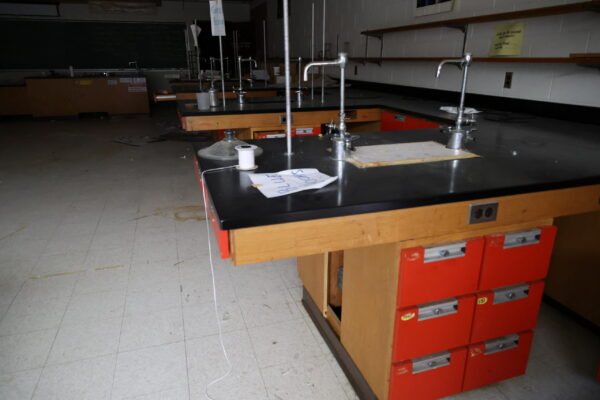 Science lab tables